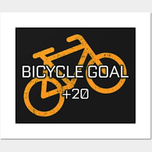 Rocket League Video Game Bicycle Goal Funny Gifts Posters and Art